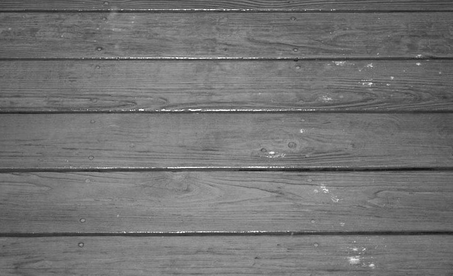 Deck is cleared Polierte Schiffsdielen