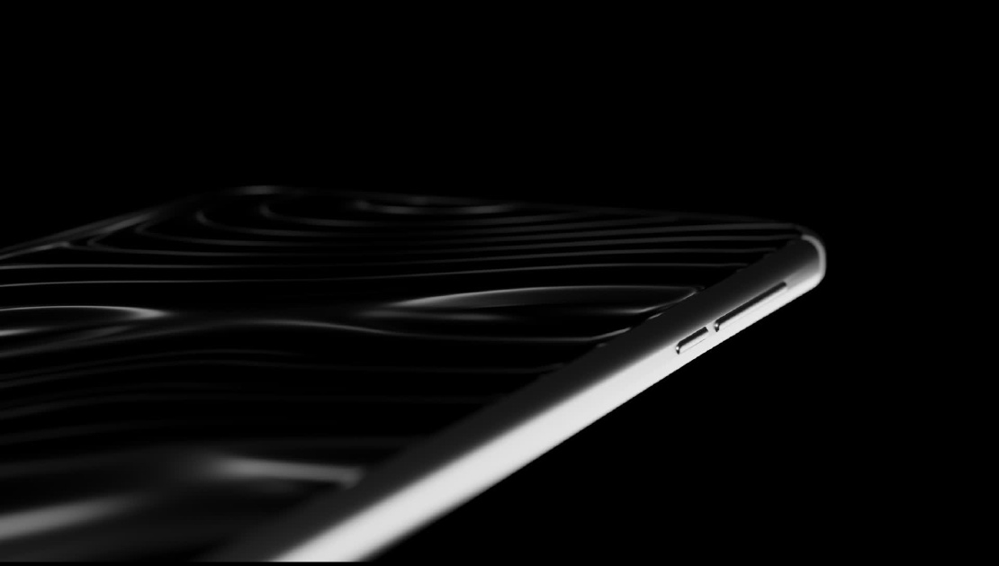 Ein rotierendes Smartphone